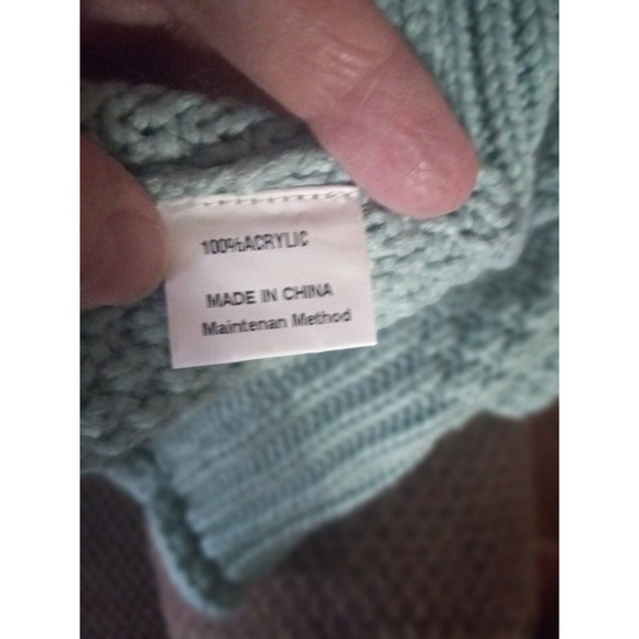 ZESICA Women's Fall Long Sleeve Turtleneck Casual Loose Chunky Knitted Pullover - Picture 8 of 8